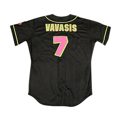 Mike Vavasis Party Animals Game Worn Jersey from June 6-7, 2025 in Charlotte