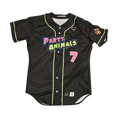 Mike Vavasis Party Animals Game Worn Jersey from June 6-7, 2025 in Charlotte
