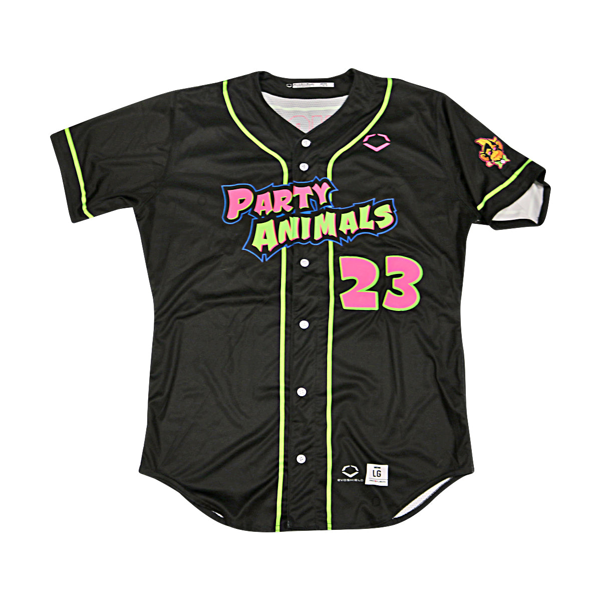 Blake Benson Party Animals Game Worn Jersey from June 6-7, 2025 in Charlotte