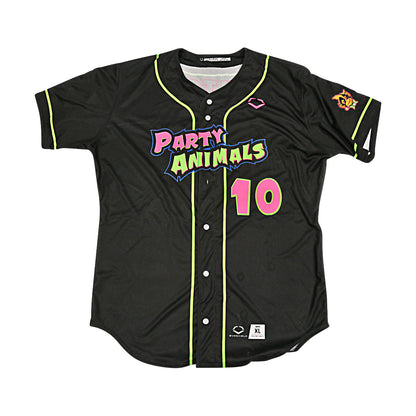 Bret Helton Party Animals Game Worn Jersey from June 6-7, 2025 in Charlotte