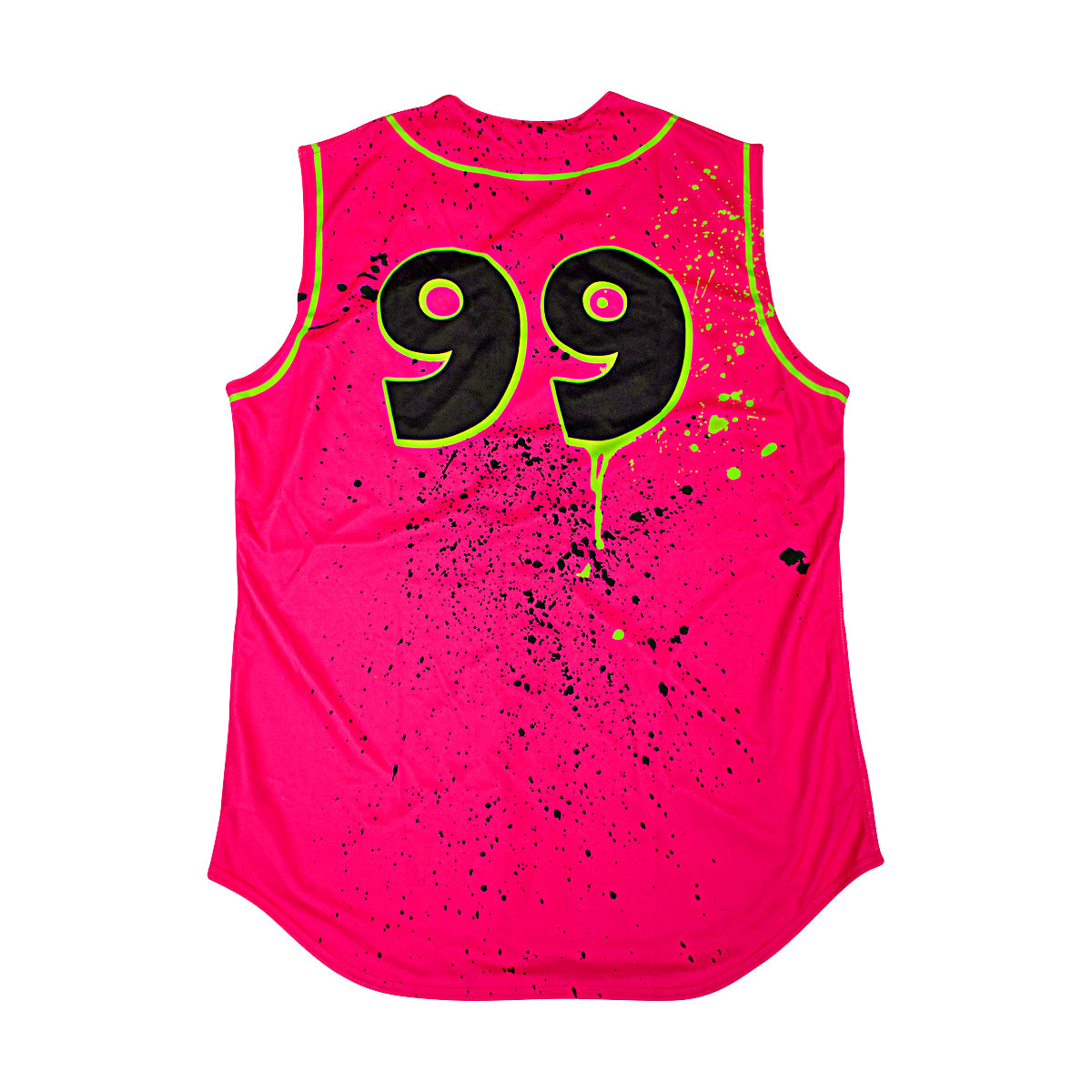 2024 Party Animals Team Signed Pink Sleeveless Jersey