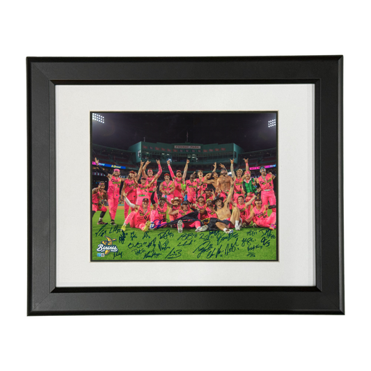 Party Animals Team Signed 16x20 Photograph - 2024 at Fenway Park