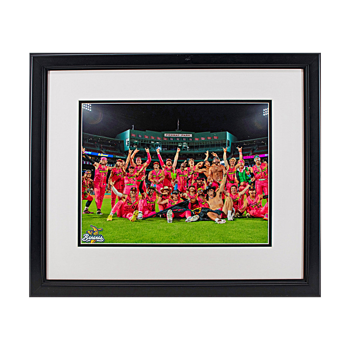 Party Animals FRAMED Team 11x14 Photograph - 2024 at Fenway Park - Unsigned