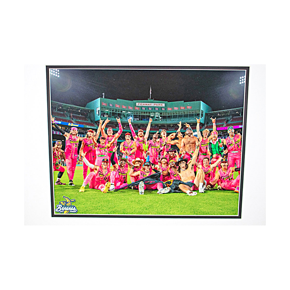 Party Animals FRAMED Team 11x14 Photograph - 2024 at Fenway Park - Unsigned