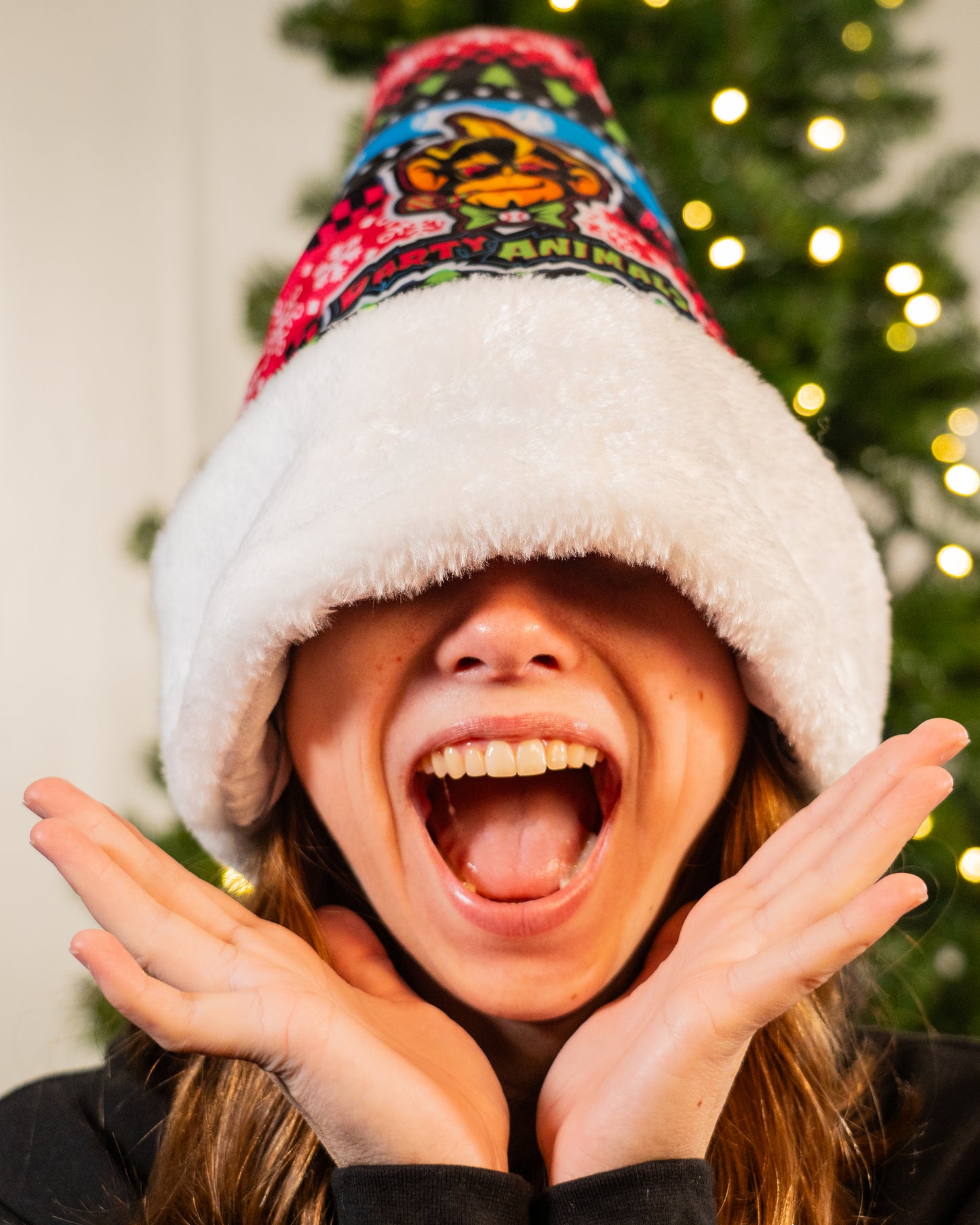 Party Animals Santa Hat