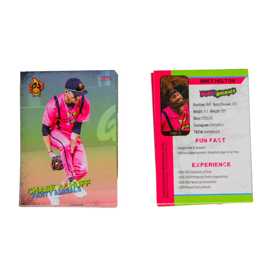 Party Animals 2023 Player Card Set