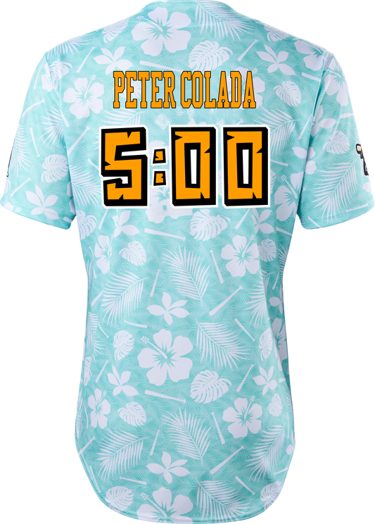 Coconuts Peter Colada #5:00 Evoshield Jersey - Floral