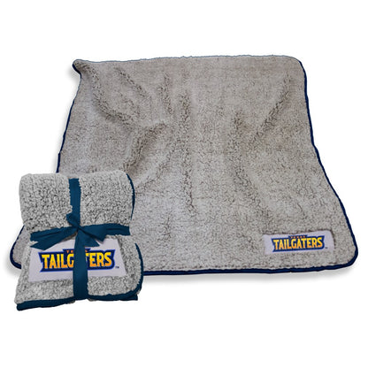 Tailgaters Logo Brands Frosty Fleece Blanket - Oatmeal