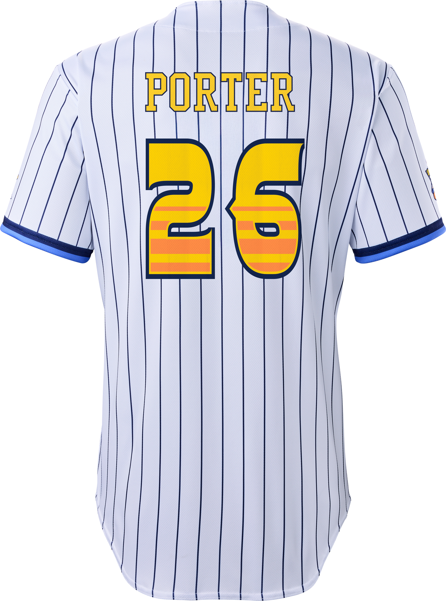 Tailgaters Taj Porter #26 Evoshield Jersey - Pinstripe