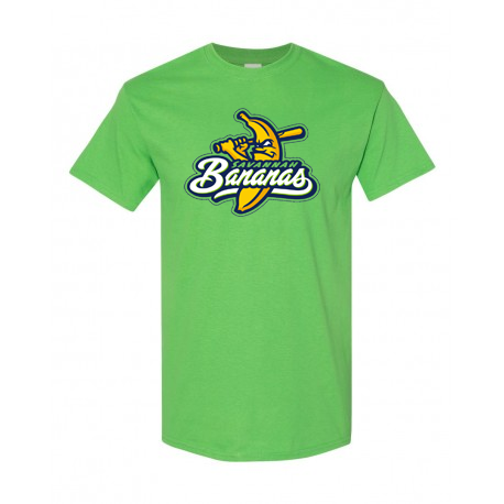 Bananas Short Sleeve Primary Logo Tee - Lime Green