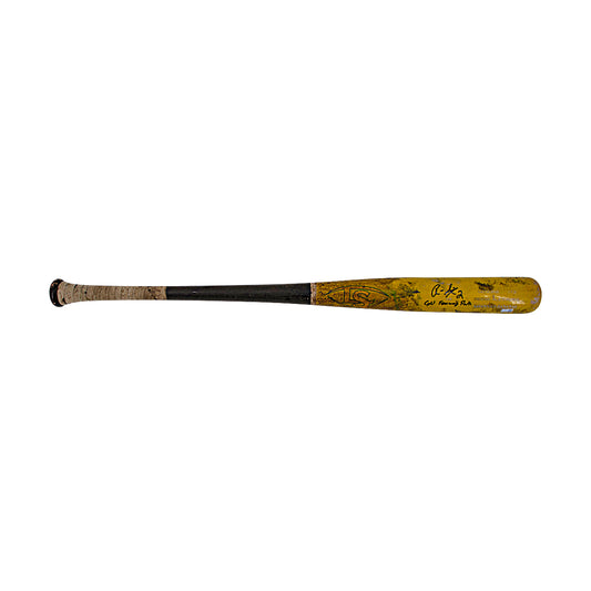 Reese Alexiades Autographed Game Used Savannah Bananas Bat from Fenway Park Game on 6/8/2024