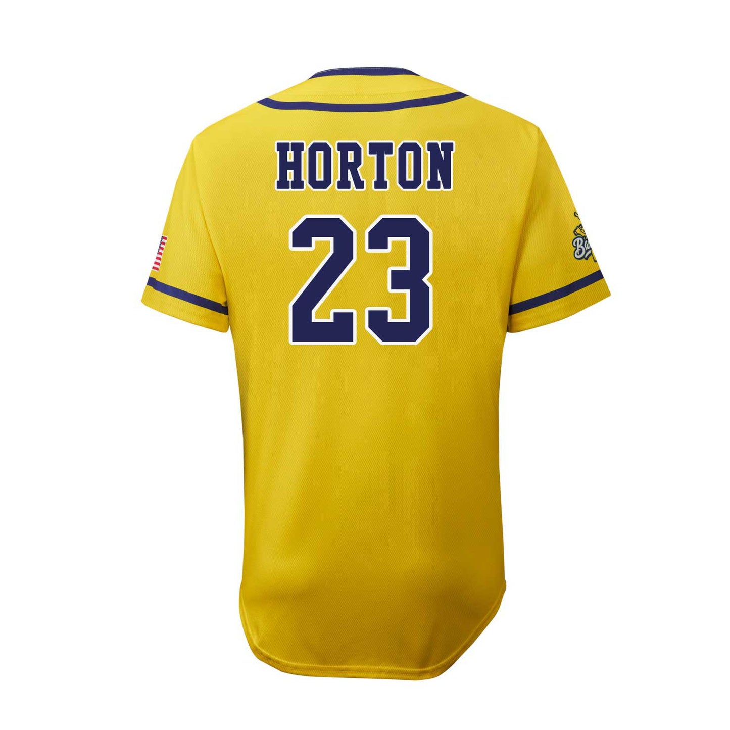 YOUTH Bananas Reggie Horton #23 Evoshield Jersey - Yellow