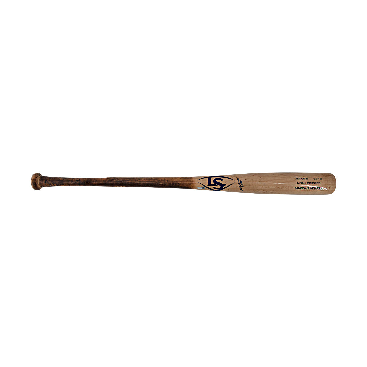 Zach Bridges Broken Game Used Noah Bridges Model Bat from 7/13/2024 at Nationals Park - Single in Top of 2nd Inning