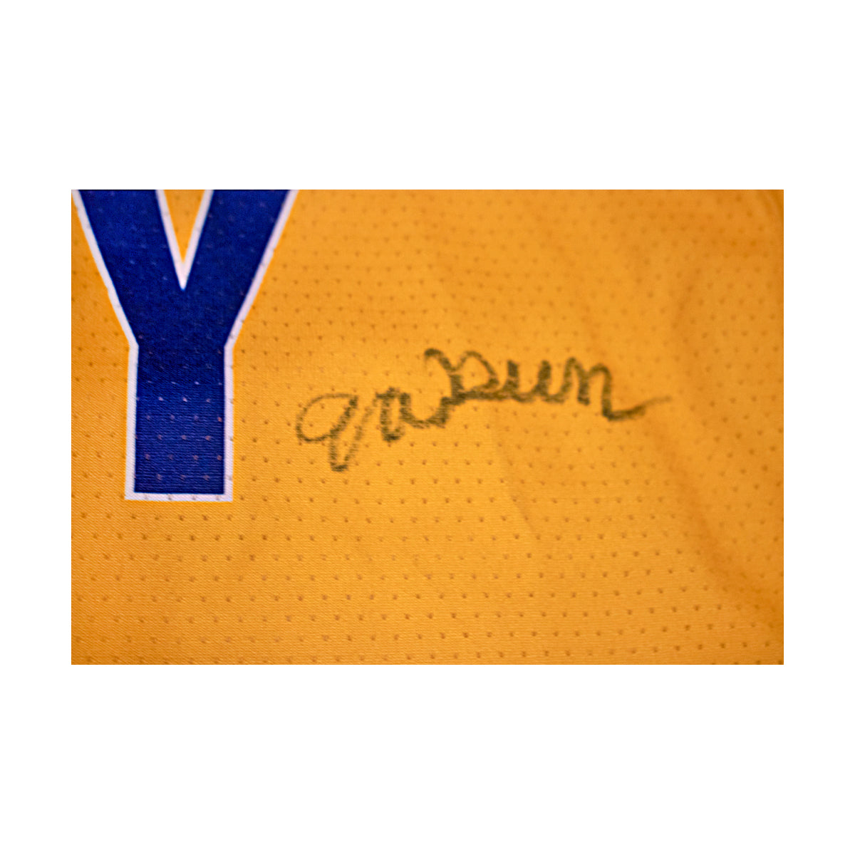 Brandon Crosby Autographed Game Worn Savannah Bananas Jersey from Fenway Park Game on 6/8/2024