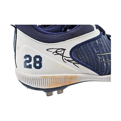 Corey Kluber "Former Cleveland Indian" Autographed Game Worn Pair of Size 11 New Balance Cleats from Savannah Banana Progressive Field Game on 8/10/2024