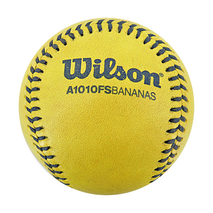 Savannah Bananas Game Used Banana Ball from 8/10/2024 Game at Cleveland Progressive Field - Corey Kluber Final Out of Inning Ball