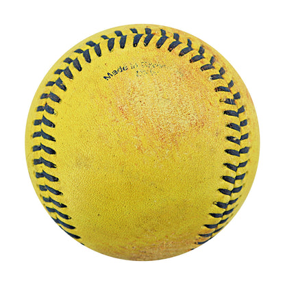 Savannah Bananas Game Used Banana Ball from 8/10/2024 Game at Cleveland Progressive Field - Jason Kipnis Base Hit Ball