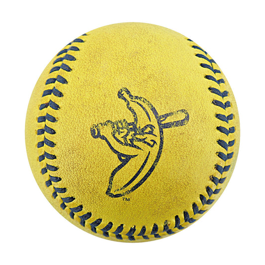 Savannah Bananas Game Used Banana Ball from 8/10/2024 Game at Cleveland Progressive Field - Final Out Ball (Fan Catch)