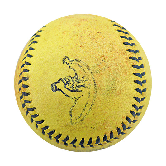 Savannah Bananas Game Used Banana Ball from 8/10/2024 Game at Cleveland Progressive Field - Ball from Gillespie's Worlds Fastest 46 Second Inning