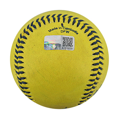 Savannah Bananas 2024 Game Used Baseball from Philadelphia Citizens Bank Park - 9/21/24 - 1st Pitch Bananas, 1st Hit and HR Animals