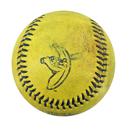 Savannah Bananas 2024 Game Used Baseball from Philadelphia Citizens Bank Park - 9/21/24 - 1st Pitch Animals, 1st Hit Bananas