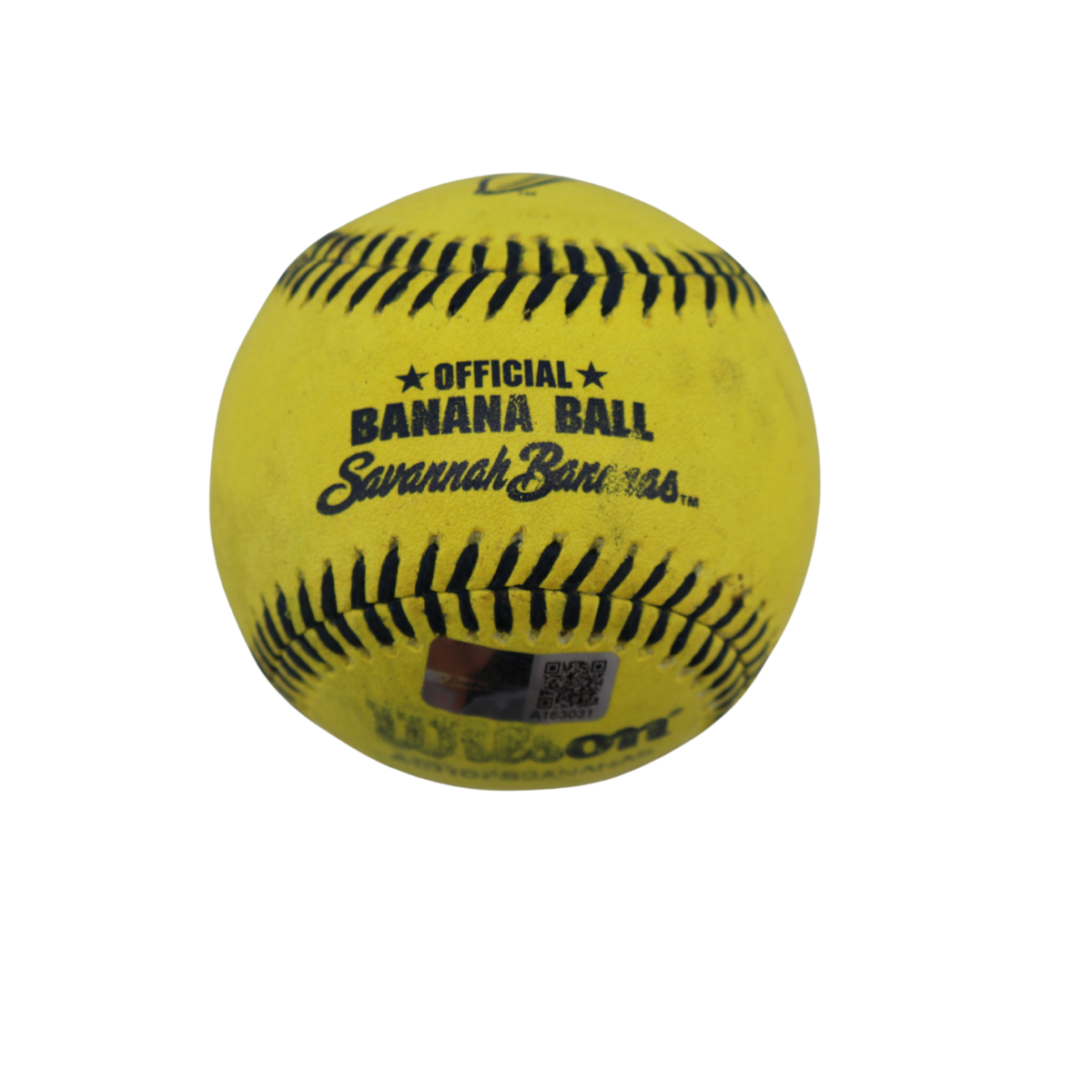 Jamie Moyer Autographed Savannah Bananas 2024 Game Used Baseball from Philadelphia Citizens Bank Park - 9/21/24