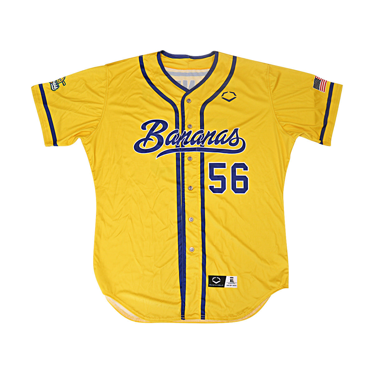 Joe Blanton Autographed Savannah Bananas 2024 Game Worn Jersey from Philadelphia Citizens Bank Park - 9/21/24