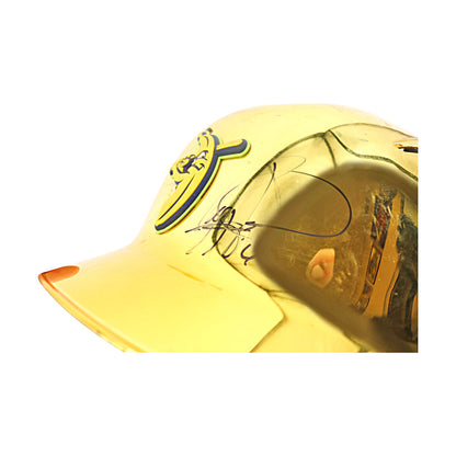 Ryan Howard Autographed Savannah Bananas 2024 Game Used Golden Batter Helmet from Philadelphia Citizens Bank Park - 9/21/24