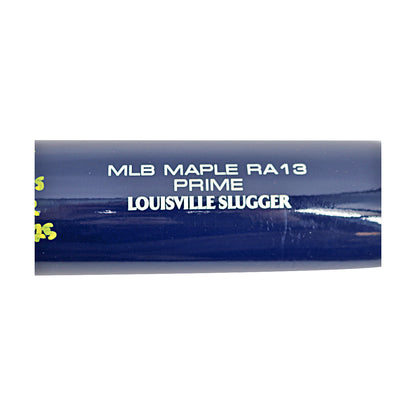 Robert Anthony Cruz Savannah Bananas Autographed Inscribed 'Tampa HR 3-15-25' LS RA13 Game Model Bat