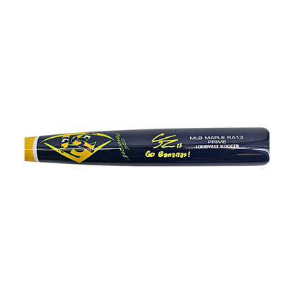 Robert Anthony Cruz Savannah Bananas Autographed Inscribed 'Go Bananas' LS RA13 Game Model 2025 Bat