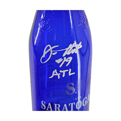 Dan Oberst Savannah Bananas Autographed Game Used Saratoga Water Bottle from 3/30/25 at Atlanta - Bottom 6th Water Skit