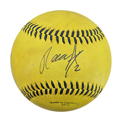 Reese Alexiades Savannah Bananas Autographed Game Used Banana Ball from 3/30/25 at Atlanta - Top 5 Trick Play and Final Out Ball