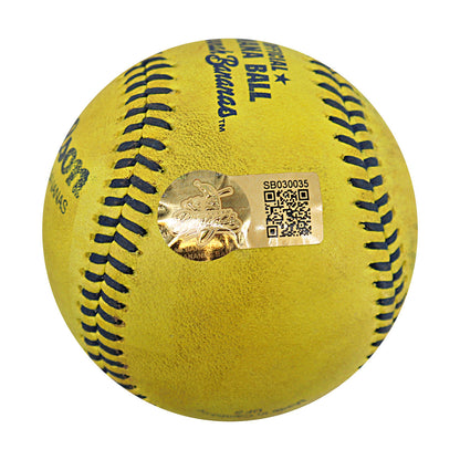 Reese Alexiades Savannah Bananas Autographed Game Used Banana Ball from 3/30/25 at Atlanta - Top 5 Trick Play and Final Out Ball