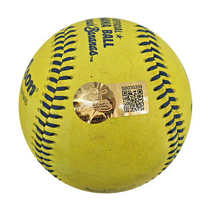 Dabo Swinney Savannah Bananas Autographed Game Used Banana Ball from 4/26/25 at Clemson