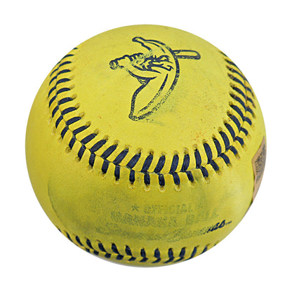 C.J. Spiller Savannah Bananas Autographed Game Used Banana Ball from 4/26/25 at Clemson
