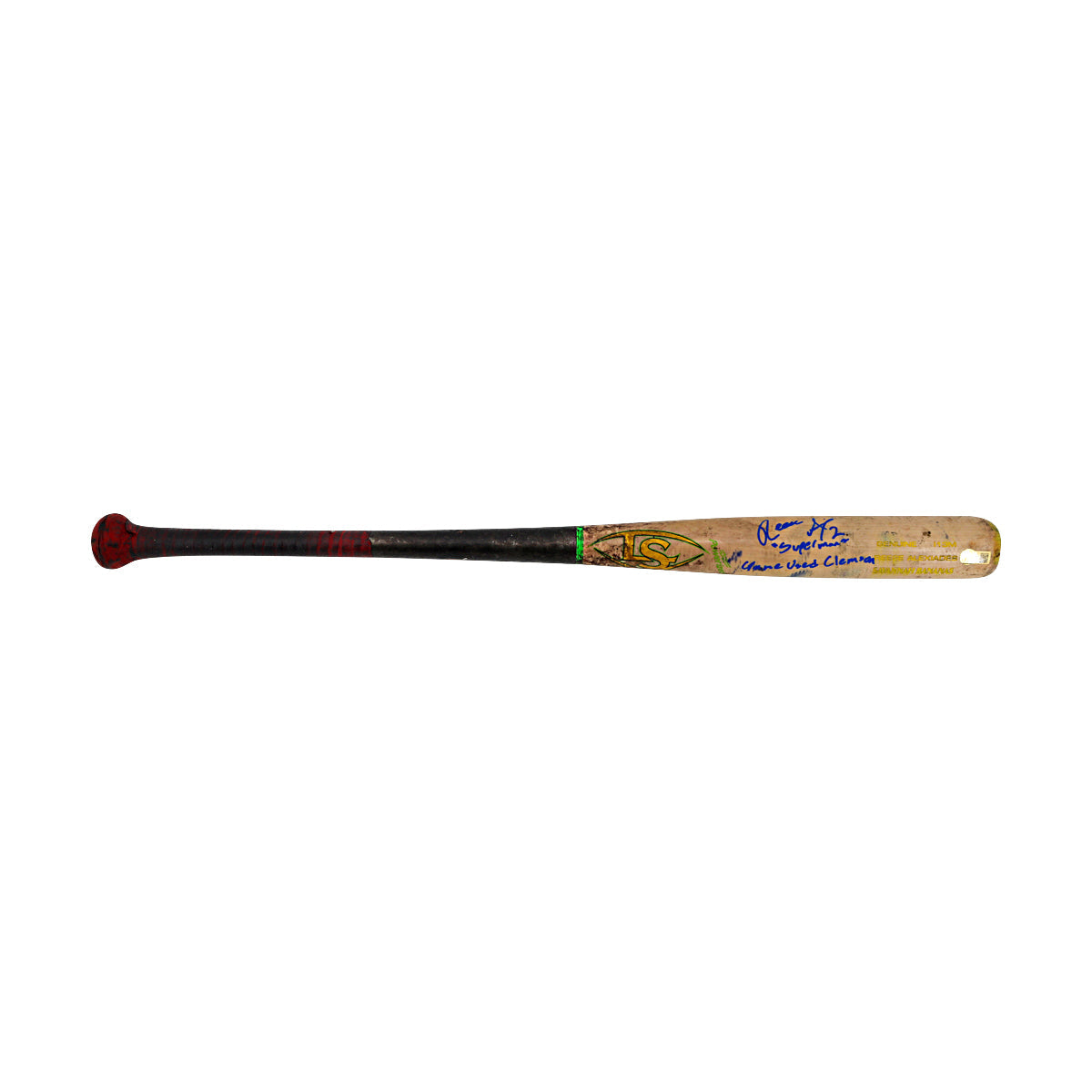 Reese Alexiades Savannah Bananas Autographed Inscribed LS I13M 3rd Inning Home Run Bat from Clemson  4/26/25