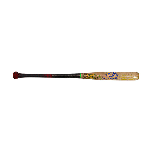 Reese Alexiades Savannah Bananas Autographed Inscribed LS I13M 3rd Inning Home Run Bat from Clemson  4/26/25