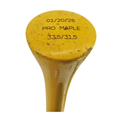 Ryan Cox Savannah Bananas Autographed Inscribed LS CB24 8th Inning Walk-Off Home Run Bat from Clemson  4/26/25