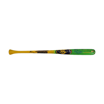 Ryan Cox Savannah Bananas Autographed Inscribed LS CB24 8th Inning Walk-Off Home Run Bat from Clemson  4/26/25