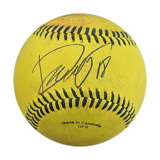 Danny Hosley Savannah Bananas Autographed Game Used Banana Ball from 4/26/25 at Clemson - Final Pitch Ball of Game