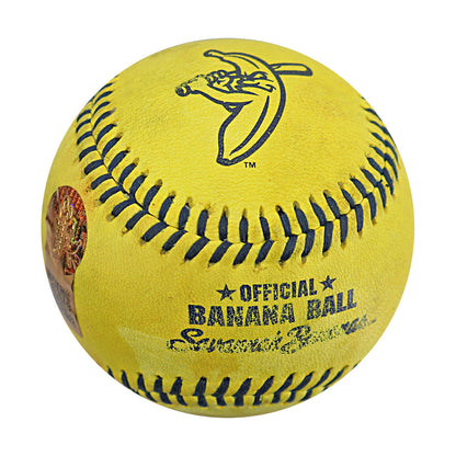 Danny Hosley Savannah Bananas Autographed Game Used Banana Ball from 4/26/25 at Clemson - Final Pitch Ball of Game