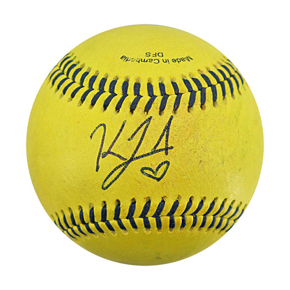 Kyle "KJ" Jackson Savannah Bananas Autographed Game Used Banana Ball from 4/26/25 at Clemson