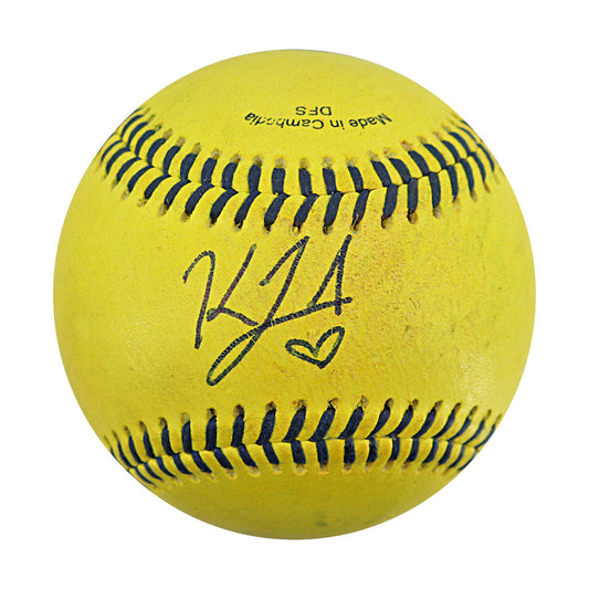 Kyle "KJ" Jackson Savannah Bananas Autographed Game Used Banana Ball from 4/26/25 at Clemson