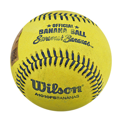 Kyle "KJ" Jackson Savannah Bananas Autographed Game Used Banana Ball from 4/26/25 at Clemson