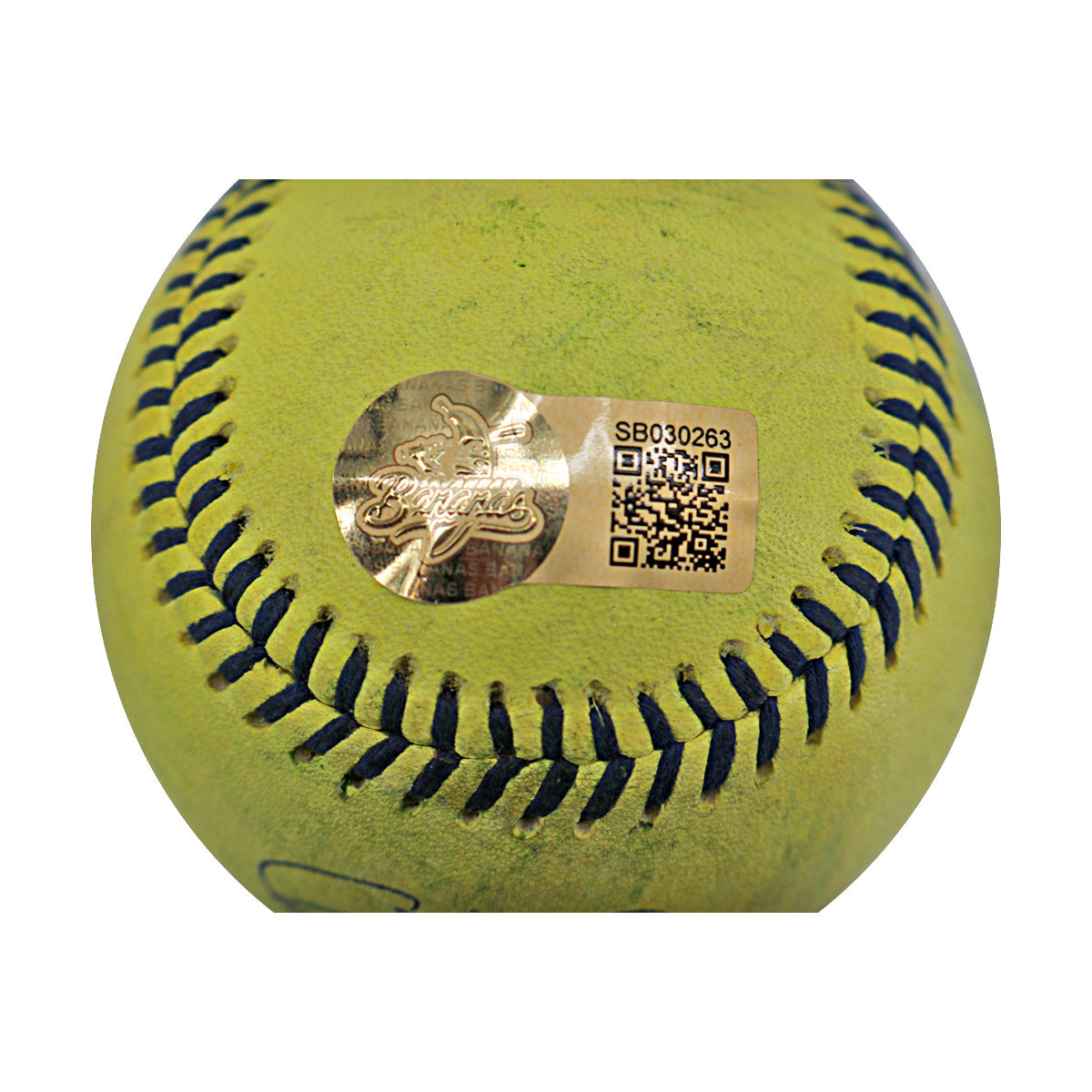 Jeremy Guthrie Signed Inscribed Game Used Banana Ball 5.23.25 Kauffman Stadium  