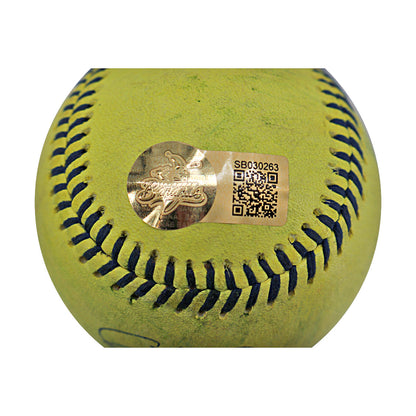 Jeremy Guthrie Signed Inscribed Game Used Banana Ball 5.23.25 Kauffman Stadium  