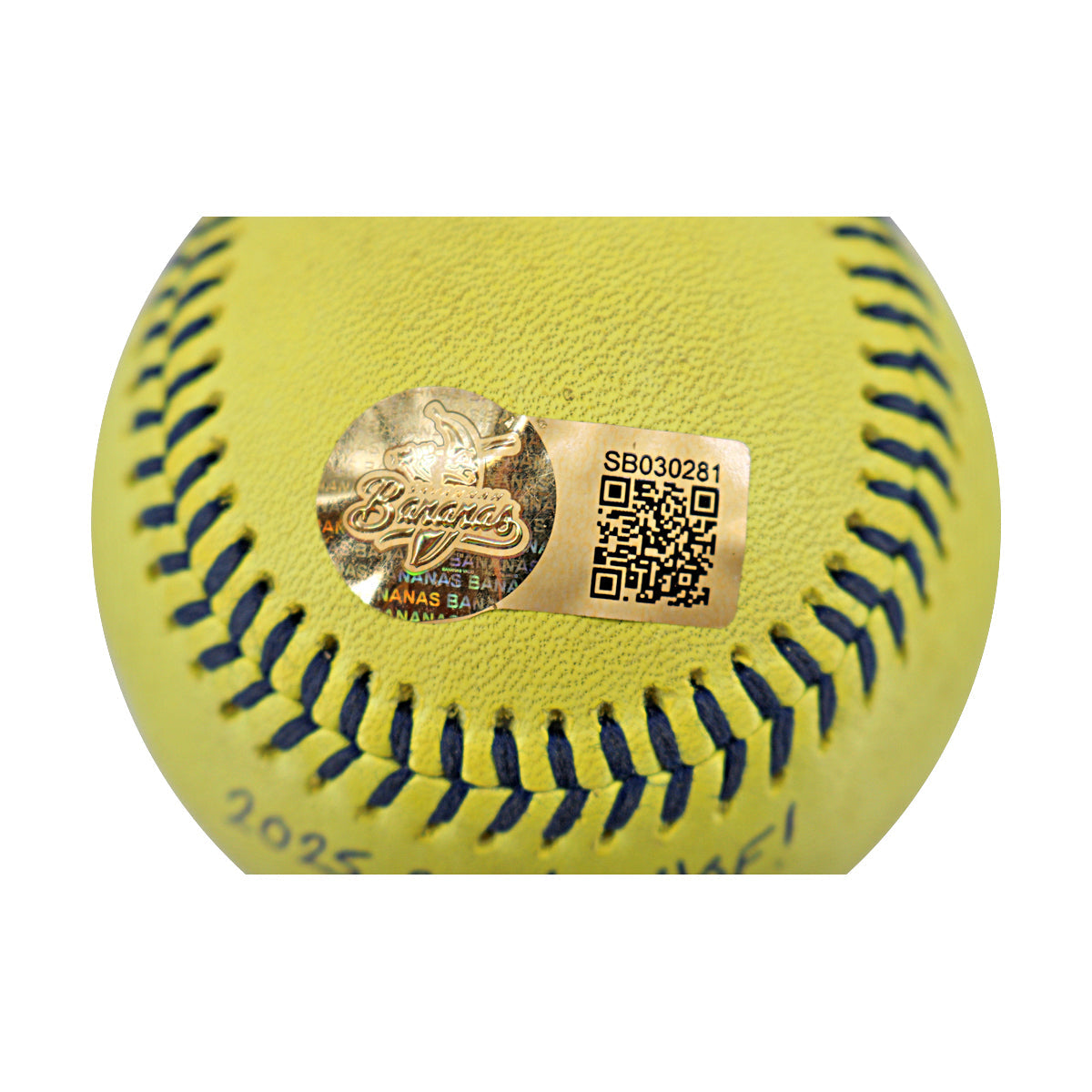 Alex Gordon Signed Inscribed Game Used Banana Ball 5.23.25 Kauffman Stadium  