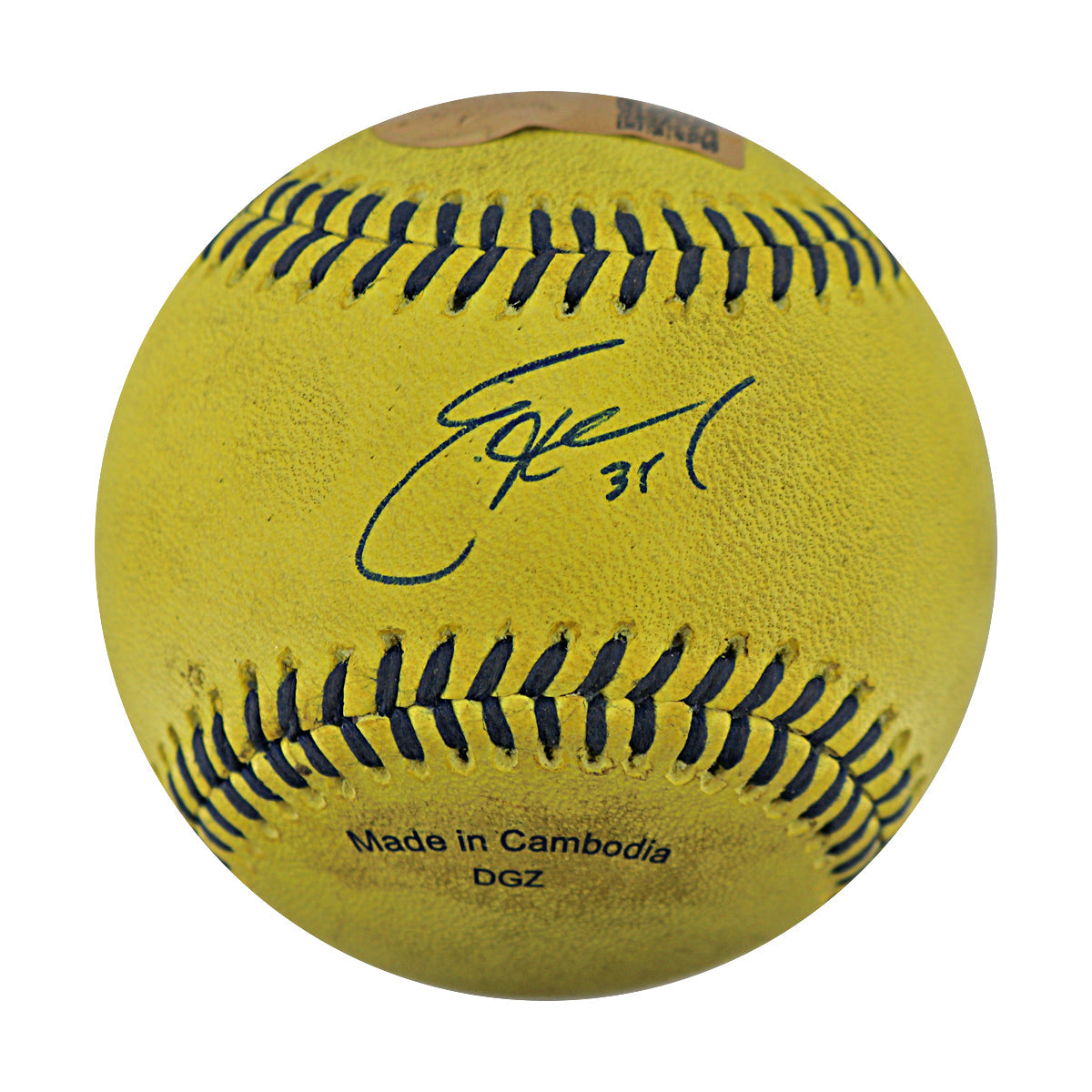 Eric Hosmer Autographed Game Used Banana Ball 5.23.25 Kauffman Stadium-1
