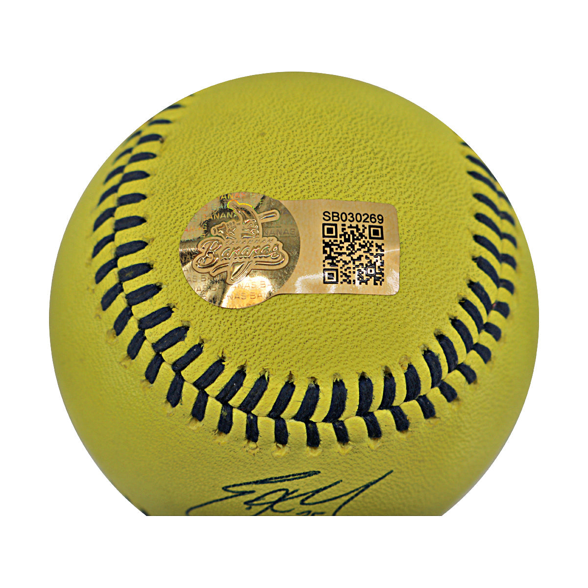 Eric Hosmer Autographed Game Used Banana Ball 5.23.25 Kauffman Stadium-2
