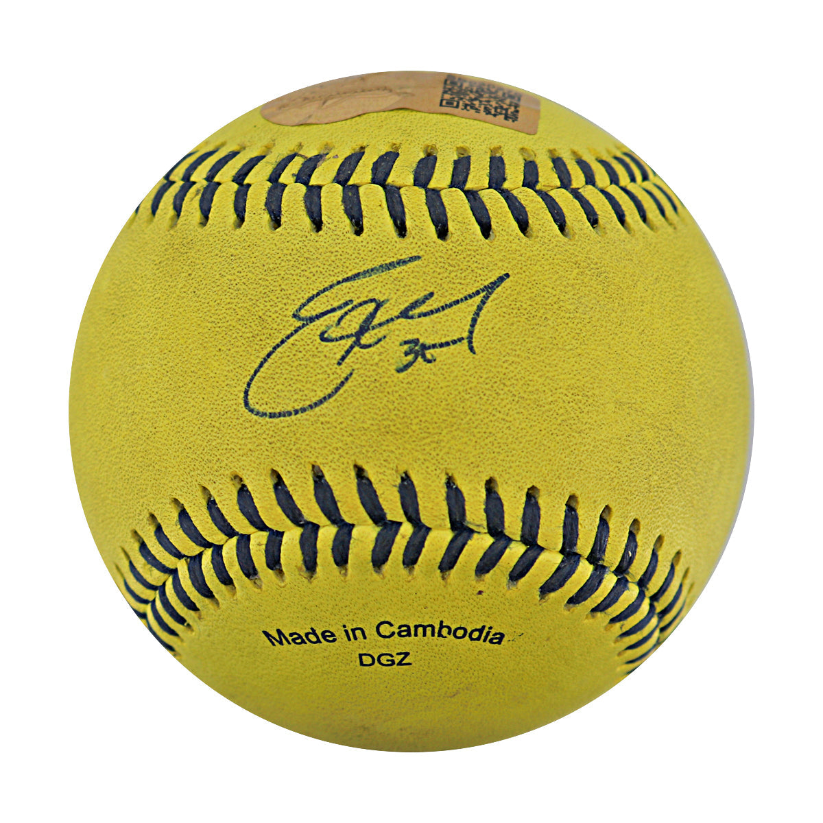 Eric Hosmer Autographed Game Used Banana Ball 5.23.25 Kauffman Stadium-3